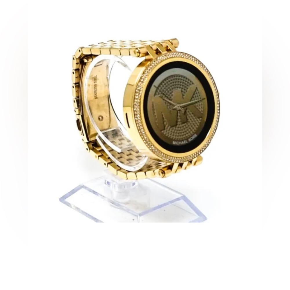 Michael Kors Access Smart Watch [Model: DW11M2] - Gold w/ Rhinestone Bezel